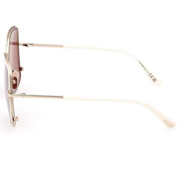 💎✨NEW WITH TAG✨💎TOM FORD FT1006 32Y Shiny Rose Gold - Picture 7 of 7